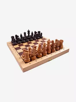 Шахматы деревянные, Бежевый