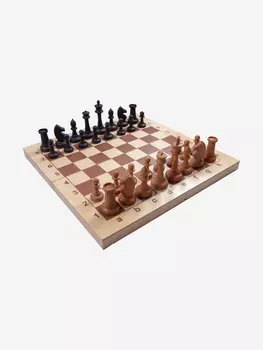 Шахматы деревянные большие, Бежевый