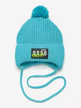 Шапка демисезонная детская ORSO BIANCO, Голубой