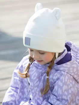 Шапка демисезонная для девочки Artel, Белый