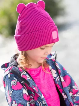 Шапка демисезонная для девочки Artel, Розовый