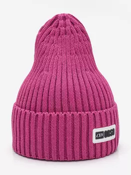 Шапка демисезонная для девочки ORSO BIANCO, Розовый