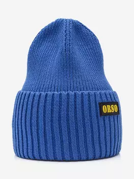 Шапка демисезонная для мальчика ORSO BIANCO, Синий