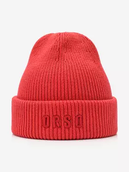 Шапка демисезонная для мальчика ORSO BIANCO, Красный