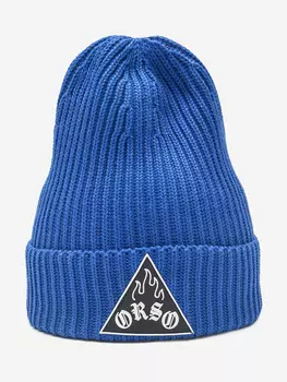 Шапка демисезонная для мальчика ORSO BIANCO, Синий