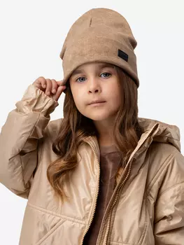 Шапка для девочек bodo, Коричневый