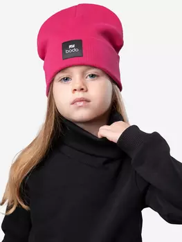 Шапка для девочки bodo, Фиолетовый