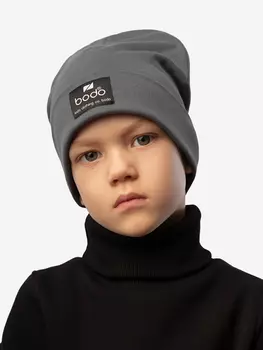 Шапка для мальчиков bodo, Серый