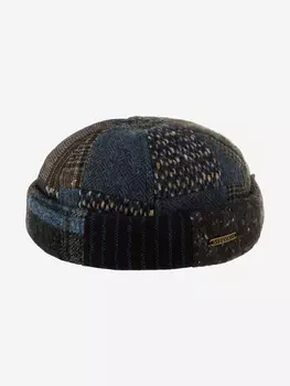 Шапка докер STETSON 8820910 DOCKER PATCHWORK (синий), Синий