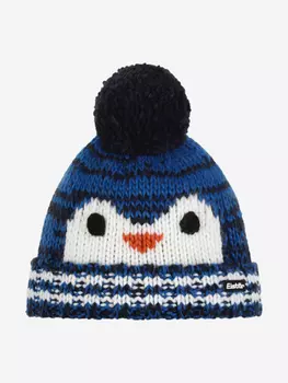 Шапка Eisbaer Rico Pompon M kids, Синий