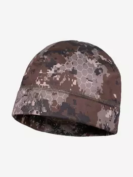 Шапка мужская флисовая FINNHUNT Autumn Camo, Коричневый