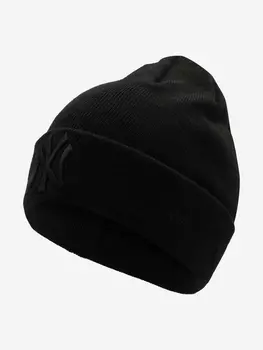 Шапка New Era MLB Essential Cuff Knit Neyyan, Черный