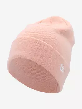 Шапка New Era Seasonal Cuff Knit, Розовый