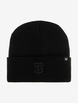Шапка с отворотом 47 BRAND B-HYMKR22ACE-BKB San Francisco Giants MLB (черный), Черный