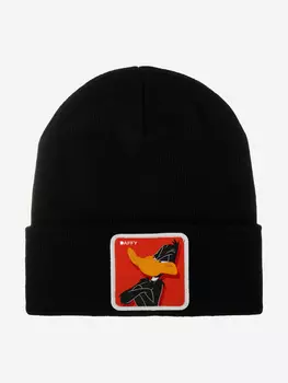 Шапка с отворотом CAPSLAB CL/LOO/1/BON1/DAF1 Looney Tunes Daffy Duck (черный), Черный