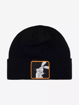 Шапка с отворотом CAPSLAB CL/LOO/1/BON/TBU1 Looney Tunes Bugs Bunny (черный), Черный