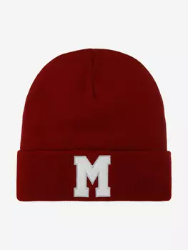 Шапка с отворотом MITCHELL NESS EU175-TEAMTALK-BURG Montreal Maroons NHL (красный), Красный