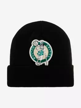 Шапка с отворотом MITCHELL NESS KTCFFH21HW008-BCEBLCK Boston Celtics NBA (черный), Черный