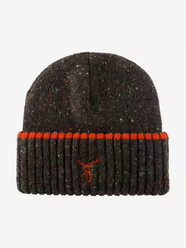 Шапка с отворотом STETSON 8599378 BEANIE DEER (коричневый), Коричневый