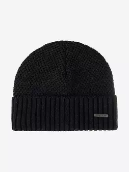 Шапка с отворотом STETSON 8599383 BEANIE MERINO (синий), Синий
