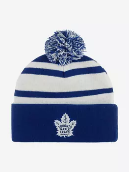 Шапка с помпоном MITCHELL NESS KTPCLD21212-TMLBLUE Toronto Maple Leafs NHL (синий), Синий