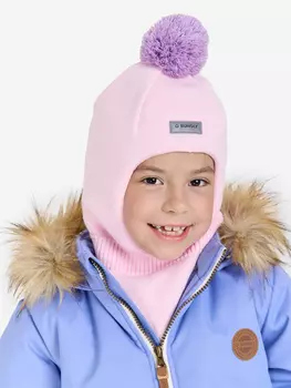 Шапка-шлем BUNGLY, Розовый