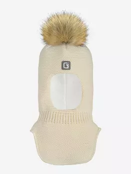 Шапка-шлем для девочки GUSTI GW24AC1193G-MILK, Белый