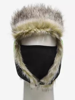 Шапка ушанка мужская зимняя меховая Huntsman Elbrus, Черный
