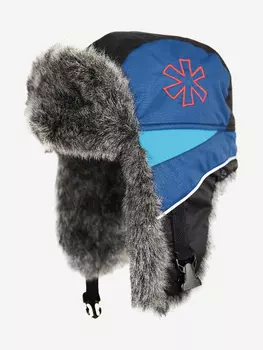 Шапка-ушанка Norfin TORNADO мужская зимняя мембранная, Синий