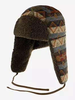 Шапка ушанка STETSON 9290901 BOMBER CAP ETHNIC JACQUARD (синий), Синий