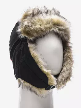 Шапка ушанка зимняя мужская Huntsman Reflect Reflex Membrane, Черный