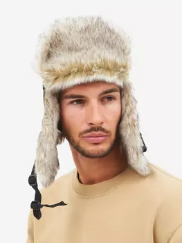 Шапка ушанка зимняя мужская Huntsman Siberia Breathable меховая мембранная, Зеленый