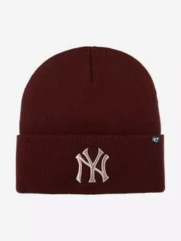 Шапка B-HYMKM17ACE New York Yankees MLB (малиновый), Мультицвет
