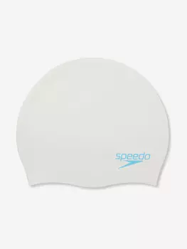 Шапочка для плавания детская Speedo Plain Moud, Белый