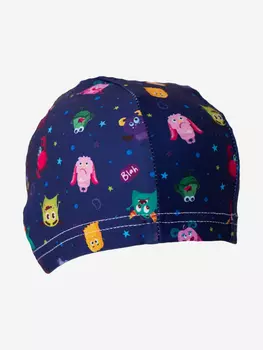 Шапочка для плавания детская текстильная "Мамин Я", Синий