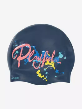Шапочка для плавания для девочек Joss, Синий