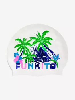Шапочка для плавания Funkita Ukule Babe, Белый