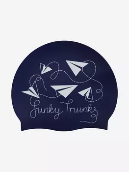 Шапочка для плавания Funky Trunks Paper Plain, Синий