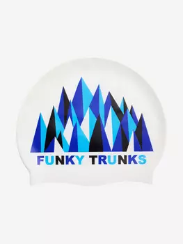 Шапочка для плавания Funky Trunks Polar Caps, Белый