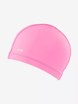 Шапочка для плавания Joss, Розовый, размер 55-59