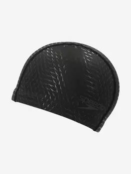 Шапочка для плавания Speedo Boom Ultra Pace, Черный, размер 52-58