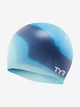 Шапочка для плавания TYR Multi Silicone Cap, Синий