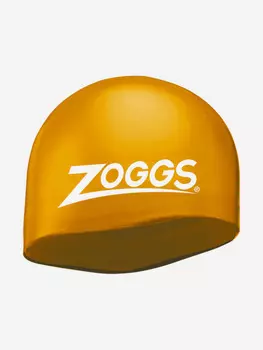 Шапочка для плавания взрослая Zoggs OWS Silicone Cap, Оранжевый