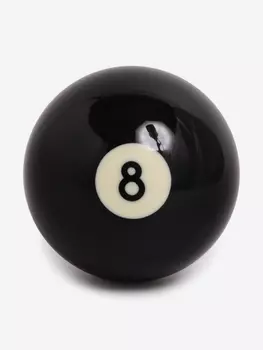 Шар бильярдный d=57,2 мм Pool Standart №08, Черный
