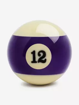 Шар бильярдный d=57,2 мм Pool Standart №12, Фиолетовый