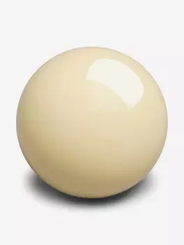 Шар бильярдный d=57,2 мм Pool Standart биток, Белый