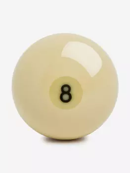 Шар бильярдный d=60 мм Русская Пирамида №08, Белый