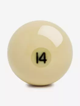 Шар бильярдный d=60 мм Русская Пирамида №14, Белый