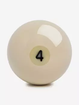Шар бильярдный d=60 мм Русская Пирамида №04, Белый