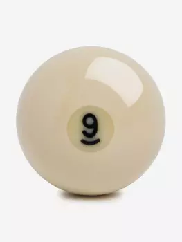 Шар бильярдный d=60 мм Русская Пирамида №09, Белый